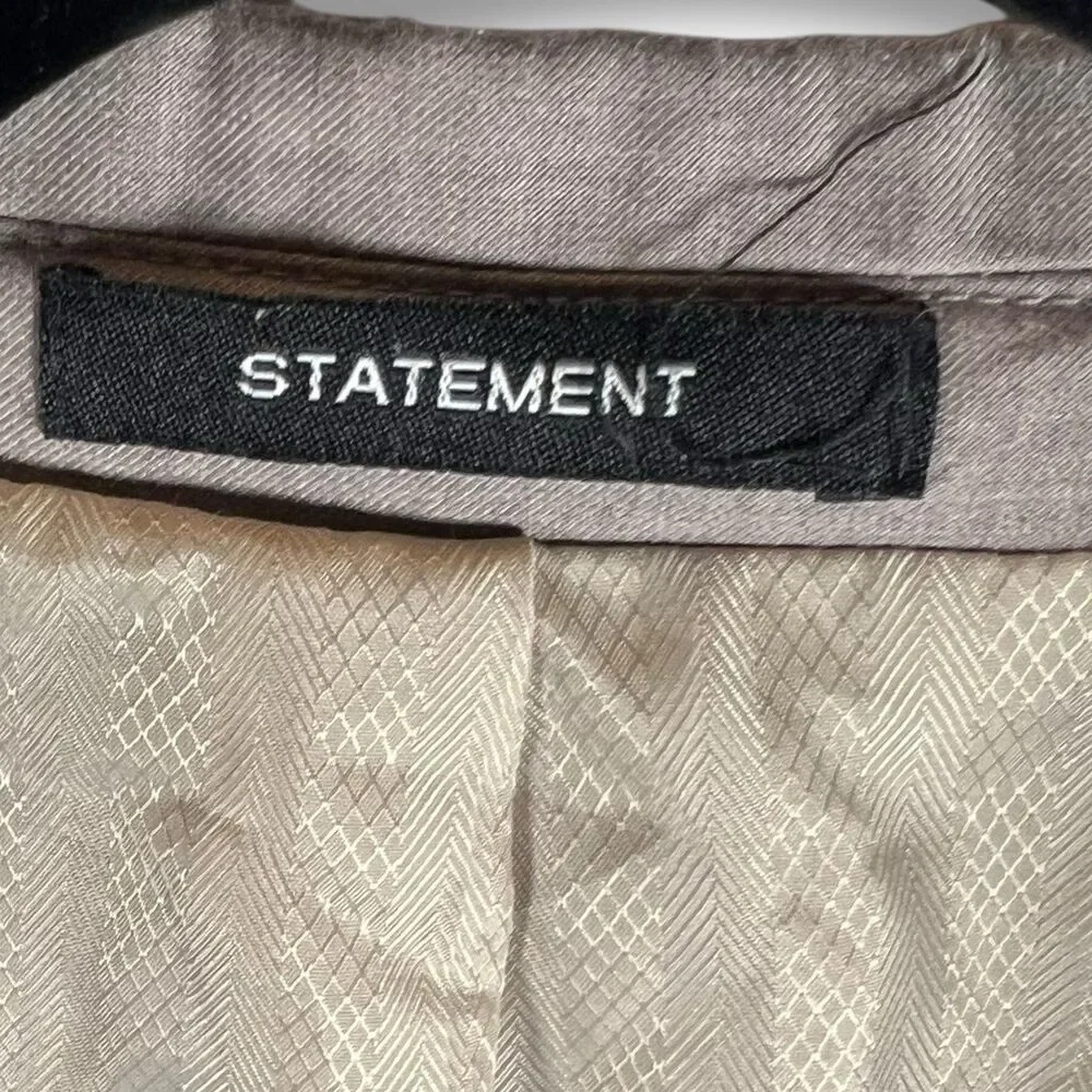 Statement Italy‎ Confidence Tan Blazer Men's 46L